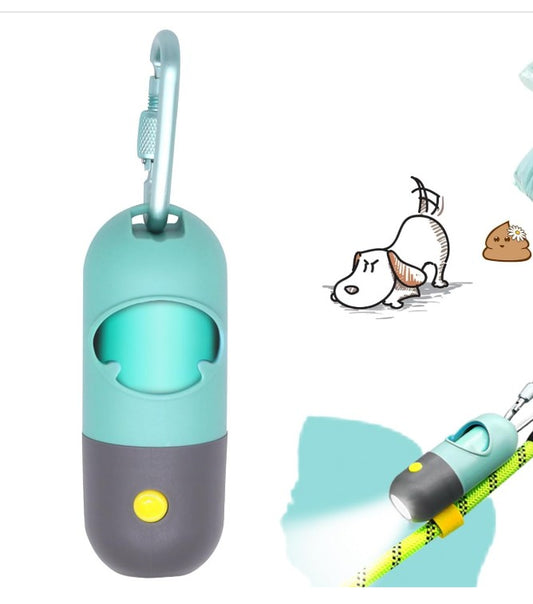 Flashlight PooBag Holder